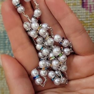 ⚠️3 for 20!! Rainbow Pearl Chain